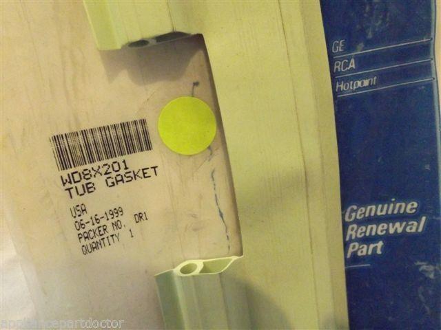 GE/HOTPOINT/KENMORE DISHWASHER WD8X201 TUB GASKET NEW IN BOX GE/HOTPOINT/KENMORE DISHWASHER WD8X201 TUB GASKET NEW IN BOX